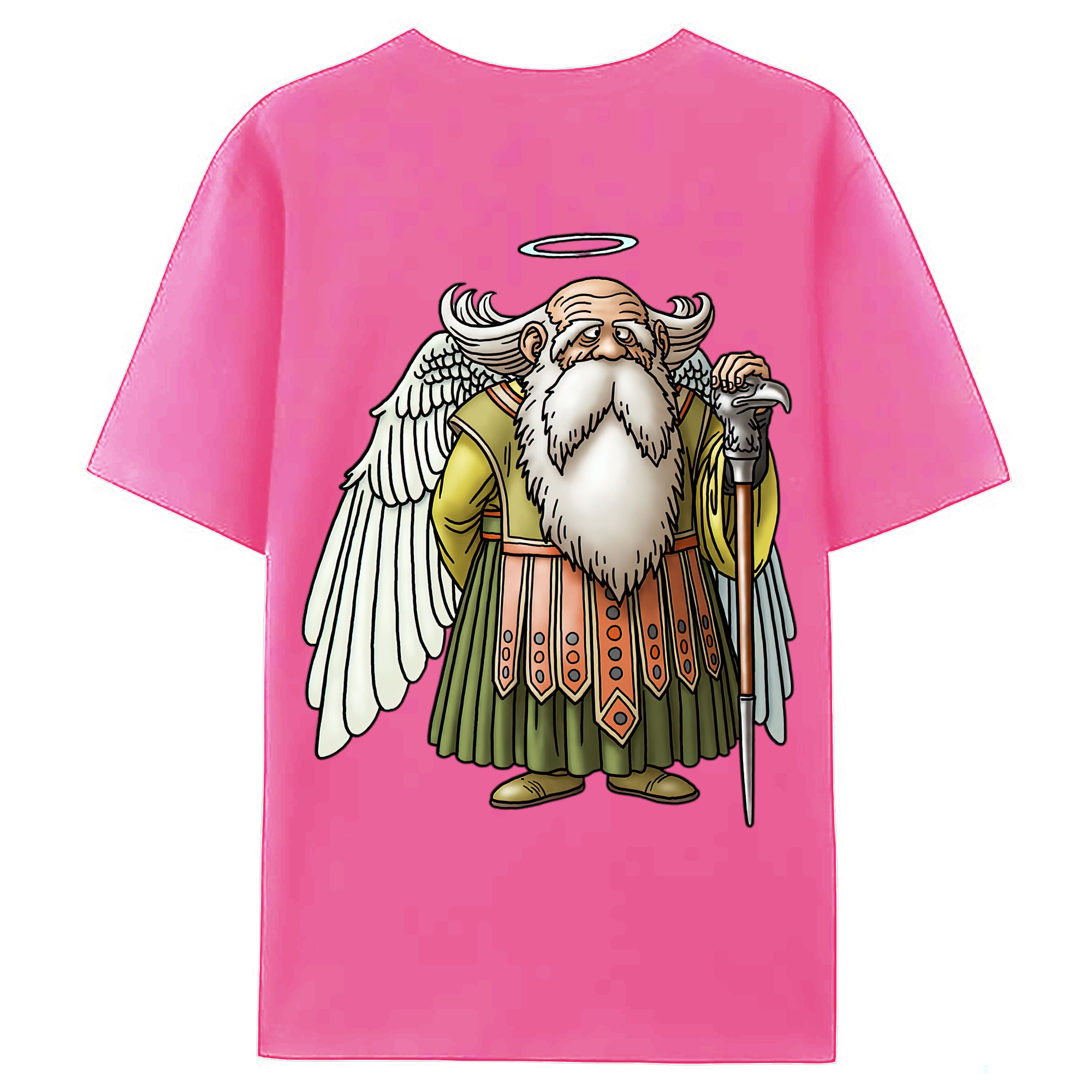 （画像用） ドラゴンクエスト Doragon Kuesuto Dragon Quest レディース半袖Tシャツ(バックプリント)